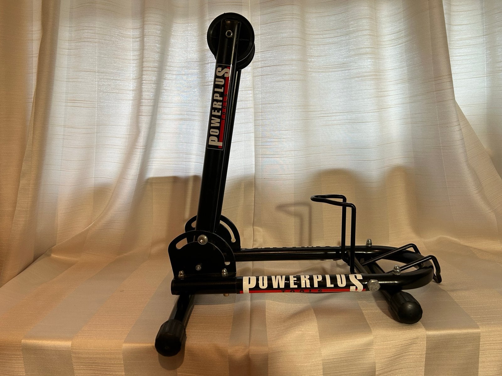 Powerplus Tools Fietsstandaard - Zwart, Ophalen, Gebruikt