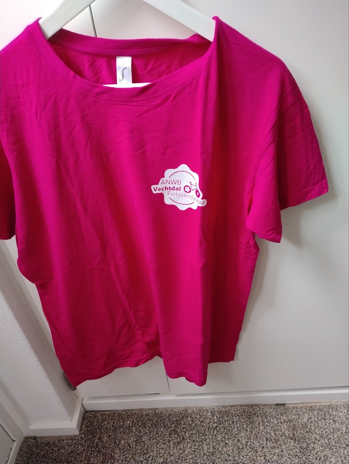 T shirt ( ANWB Vechtdal fietsvierdaagse ), Ophalen, Zo goed als nieuw, Korte mouw