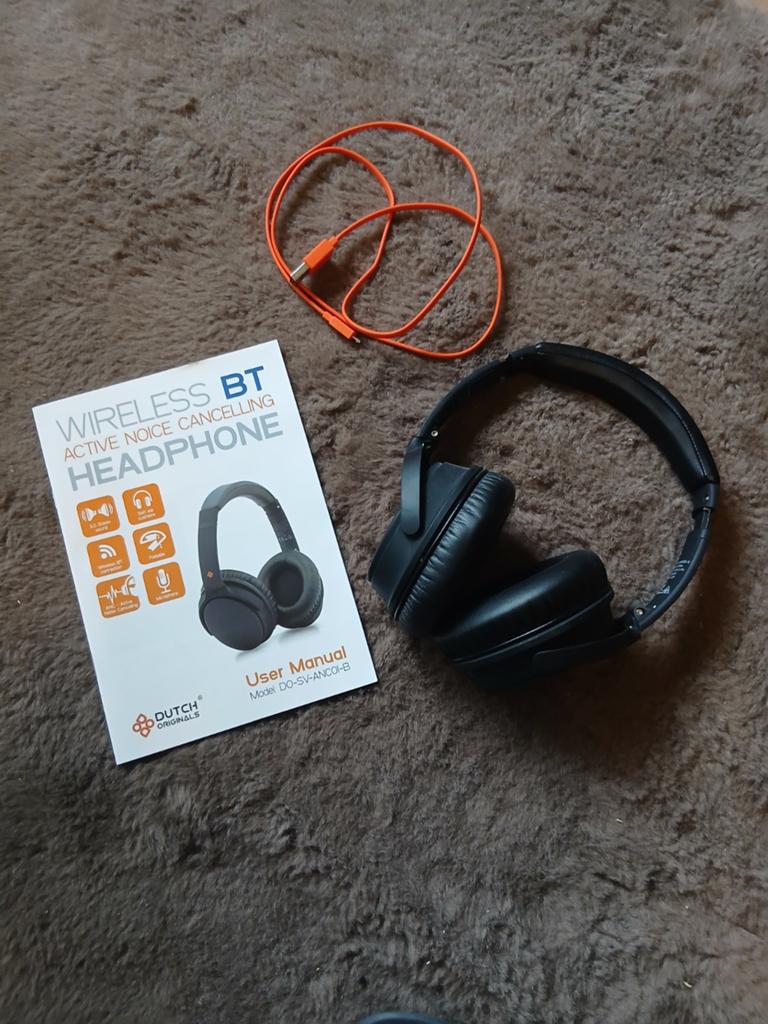 Moderne Anti Noise Cancelling Headphone - Dutch Originals, Overige merken, Bluetooth, Ophalen of Verzenden, Zo goed als nieuw