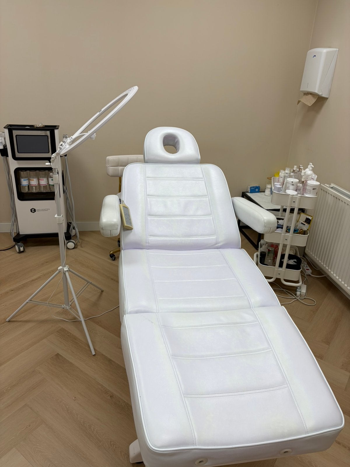 Behandelstoel schoonheidssalon, massagestoel elektrisch, Sport en Fitness, Ophalen