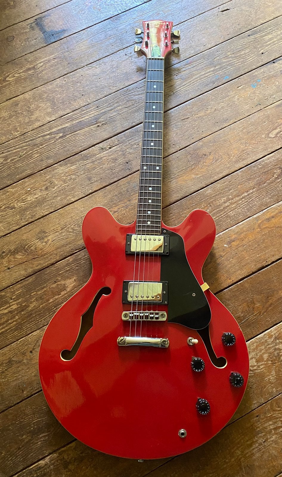 Sierra (Condor) ES 335, Muziek en Instrumenten, Snaarinstrumenten | Gitaren | Elektrisch, Gebruikt, Semi-solid body, Overige merken