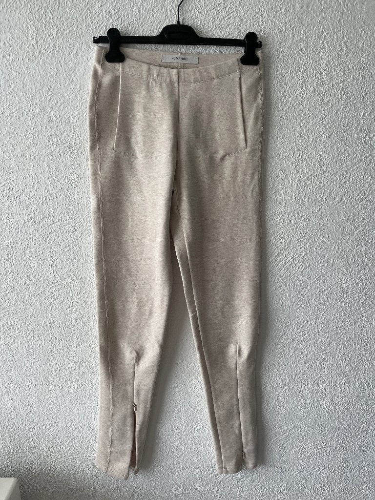 Humanoid broek met ritsjes ecru, Humanoid, Verzenden, Beige, Zo goed als nieuw