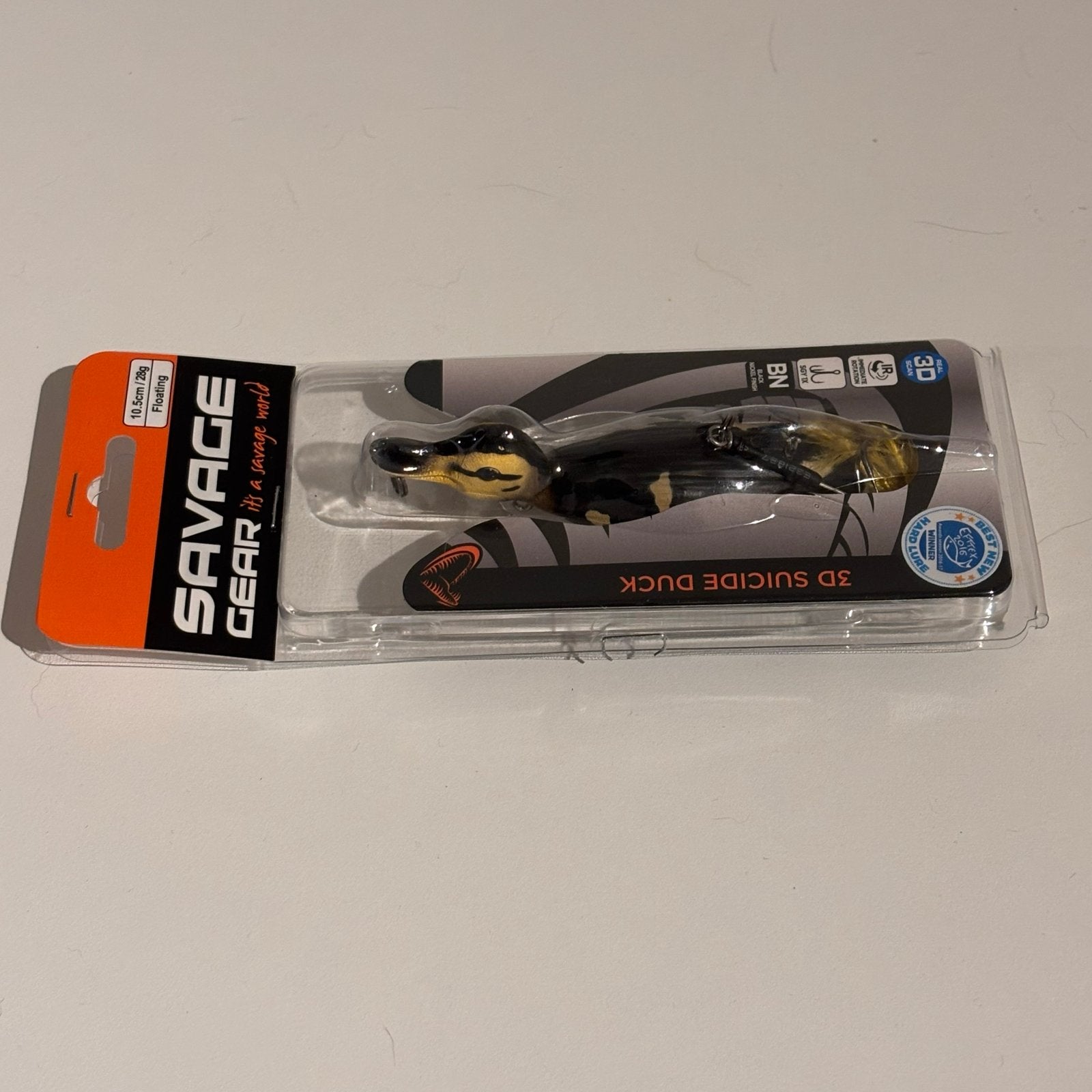 Savage Gear 3D Suicide Duck Kunstaas - Nieuw in verpakking, Ophalen, Nieuw