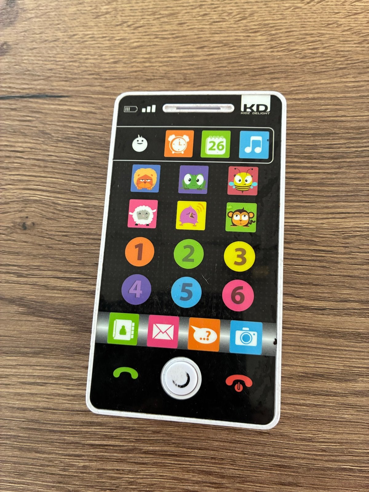 Kidz Delight Baby Smartphone Speelgoedtelefoon, Ophalen of Verzenden, Gebruikt, Overige typen, Met licht