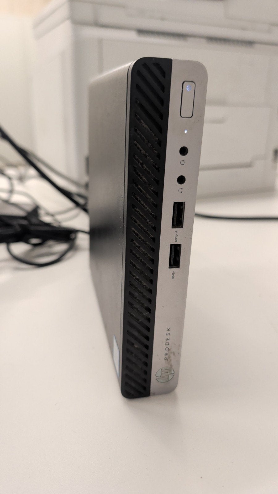 HP ProDesk 400 G3 DM Mini PC - Windows 10 Pro, 8GB RAM, HP Prodesk, Gebruikt, 2 tot 3 Ghz, 8 GB