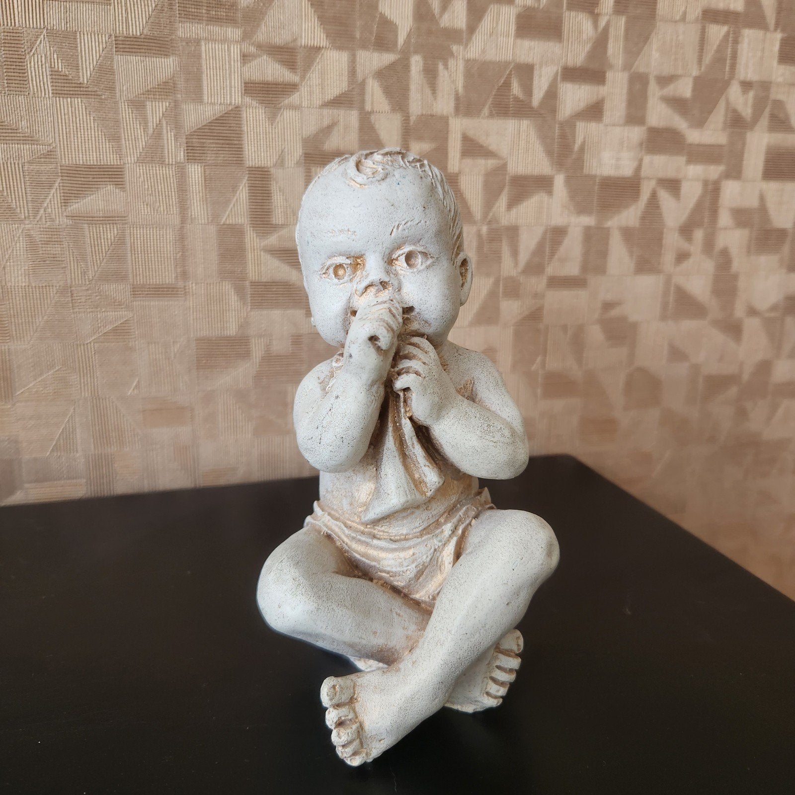 Vintage Austin Productions Beeld – Zittende Baby (Model 1464, Ophalen, Zo goed als nieuw