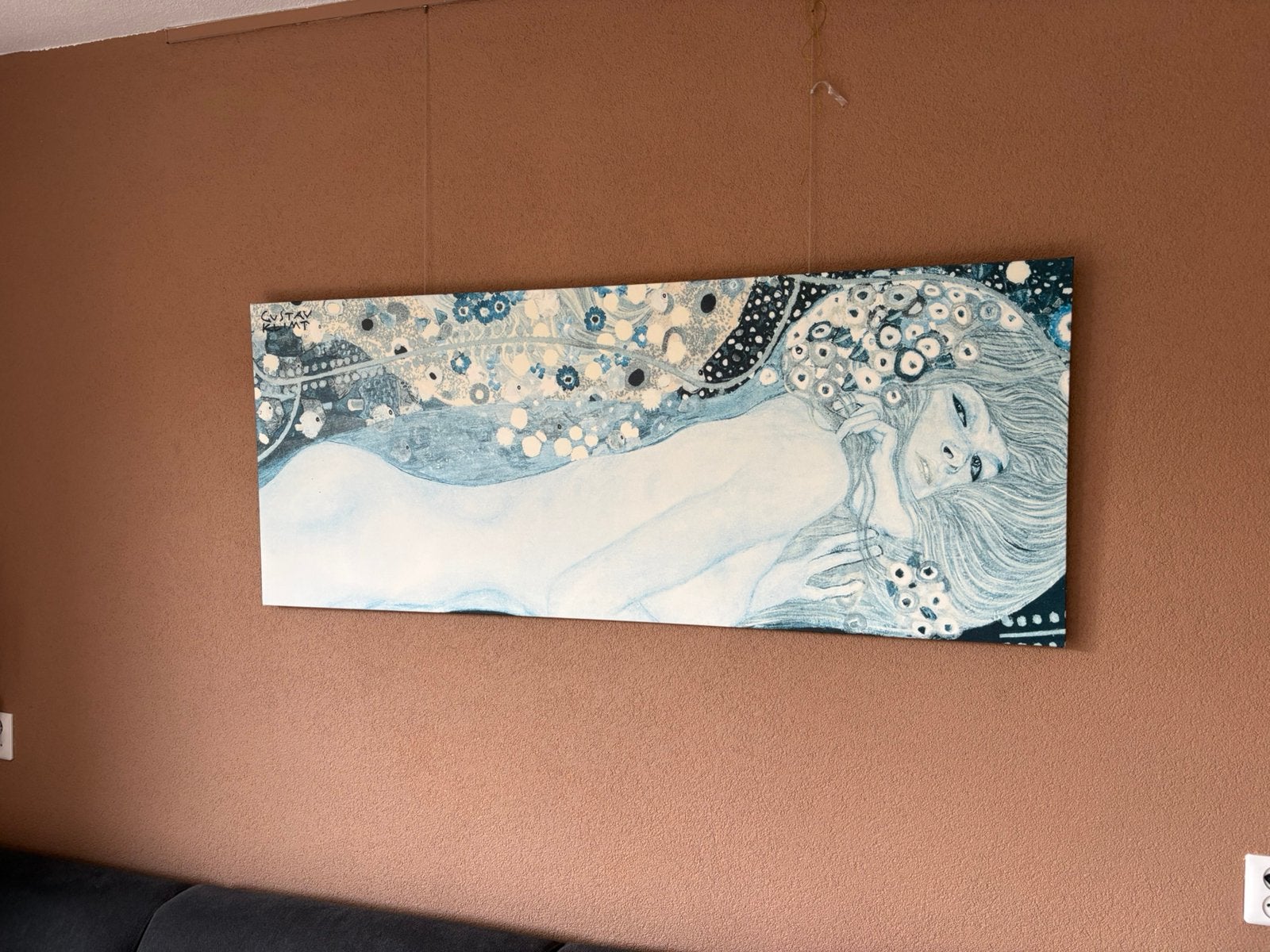 Gustav Klimt, Ophalen, Gebruikt, 50 tot 75 cm, 125 cm of meer