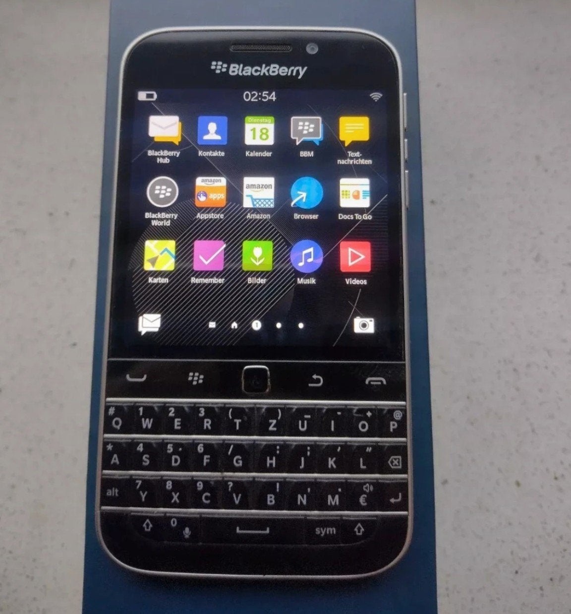 Als nieuw blackberry classic Q20 met spotify | 16GB | 4G

To, Ophalen of Verzenden, Zo goed als nieuw