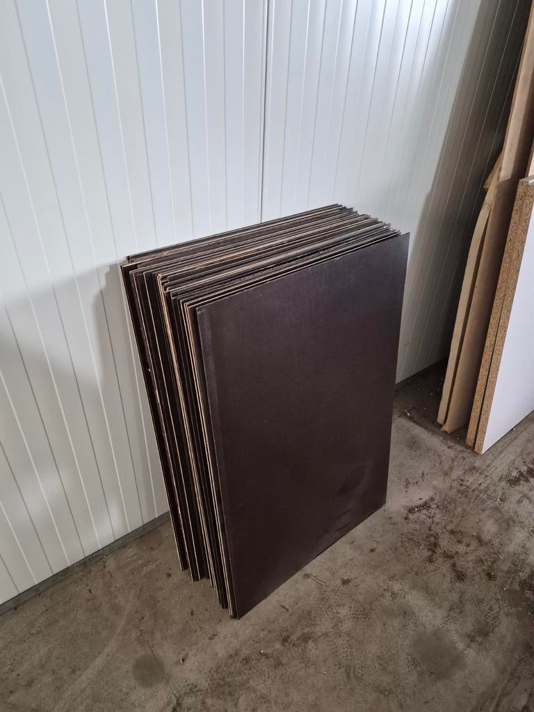 50x Betonplex platen 4mm, 65,5cm x 95cm, Ophalen, Zo goed als nieuw, Betonplex, Minder dan 20 mm