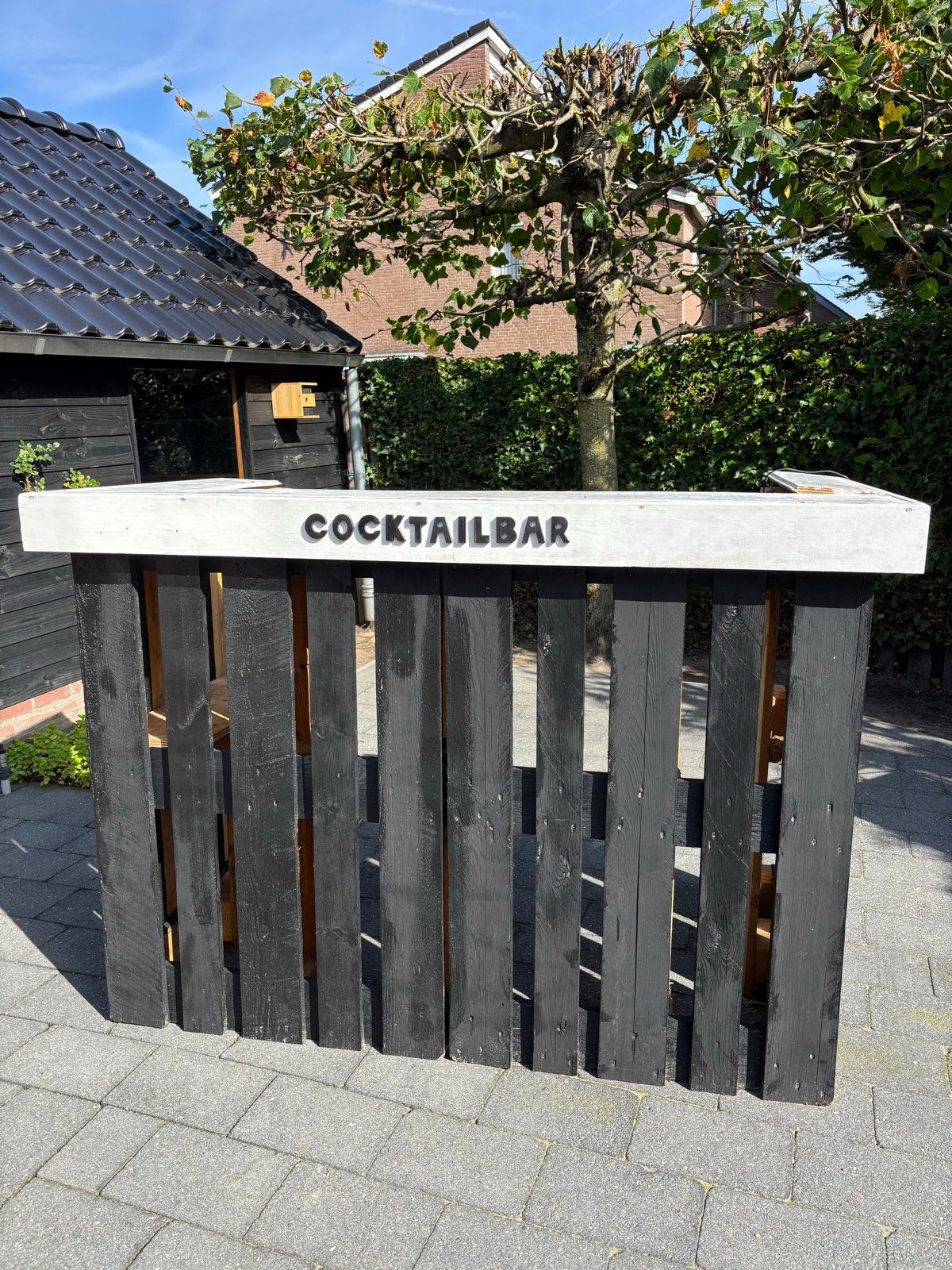 Cocktailbar met LED verlichting, Ophalen, Gebruikt