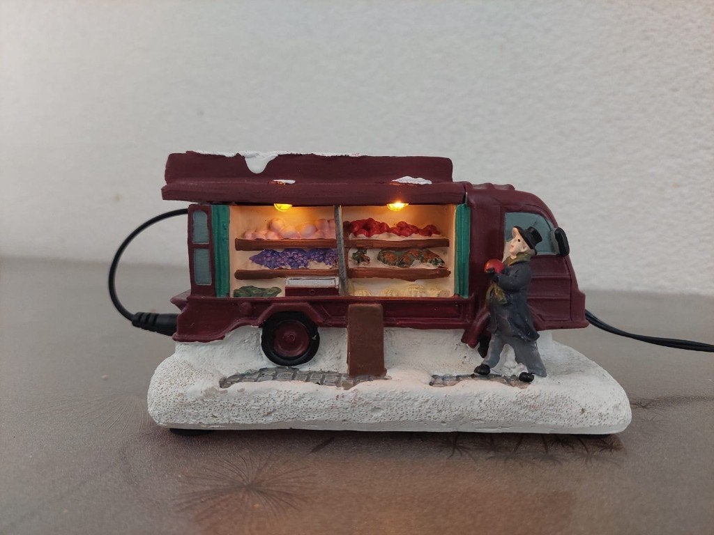 Typisch Hollands - Groente- en fruitwagen (met verlichting), Ophalen of Verzenden, Zo goed als nieuw