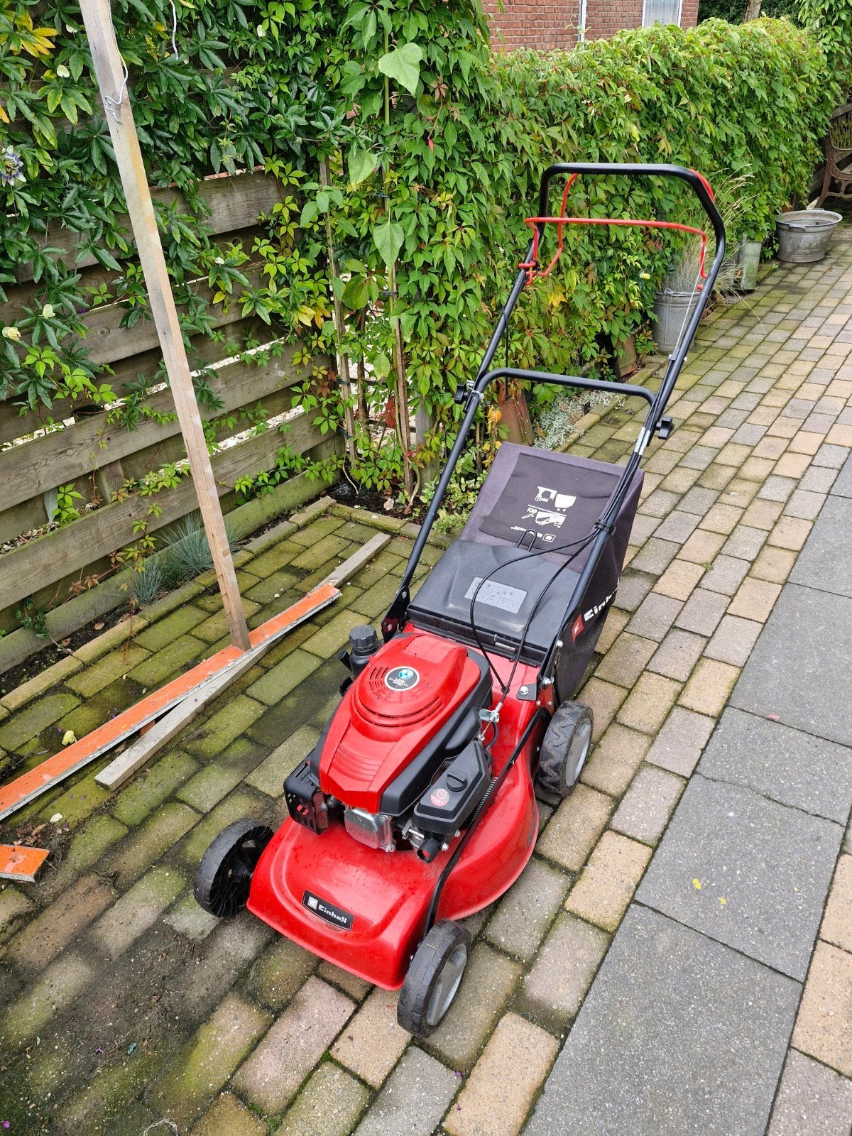 einhell grasmaaier, Tuin en Terras, Grasmaaiers, Ophalen, Gebruikt, Einhell, 40 t/m 49 cm