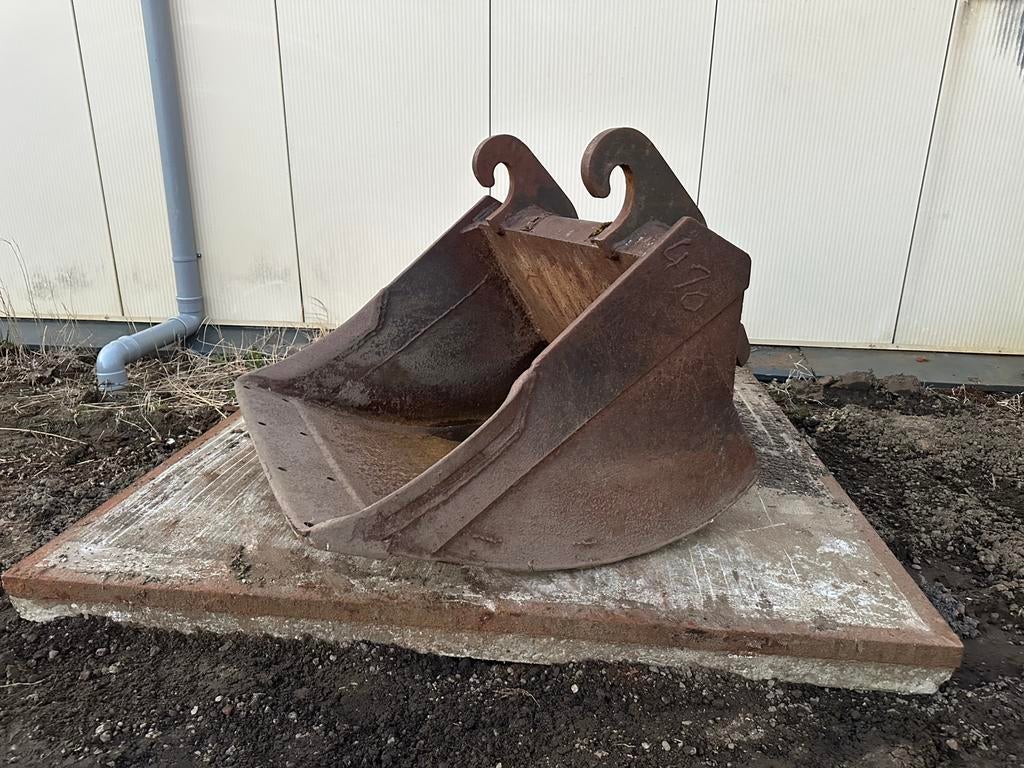 Cw30 1.00m breed dieplepel / smalle bak, Zakelijke goederen, Machines en Bouw | Onderdelen, Ophalen of Verzenden