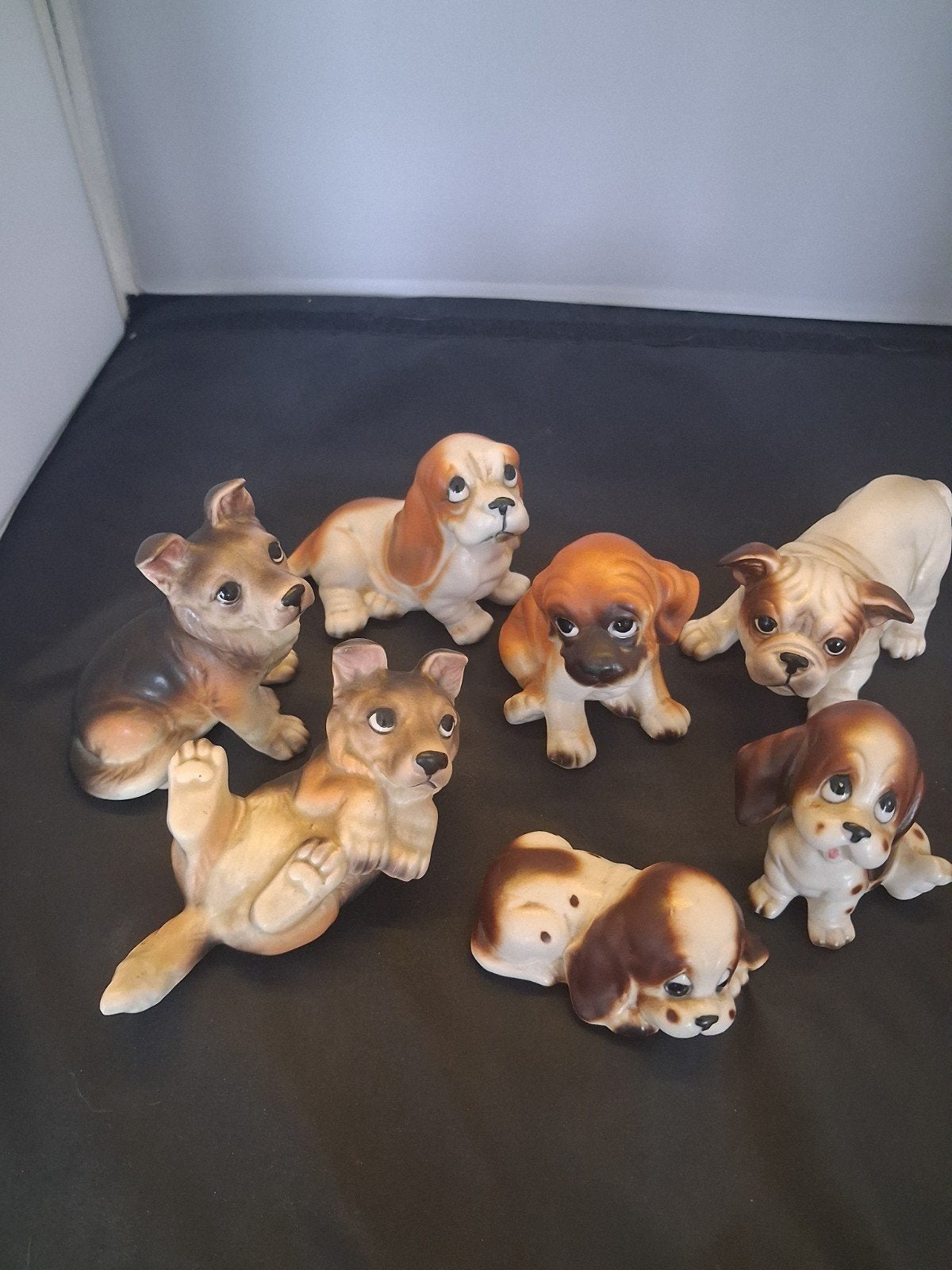 vintige honden beeldjes, Ophalen of Verzenden, Zo goed als nieuw, Dier