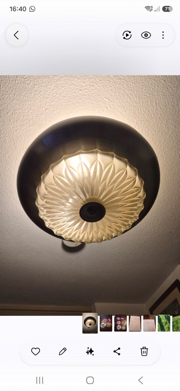 lamp, Ophalen, Glas