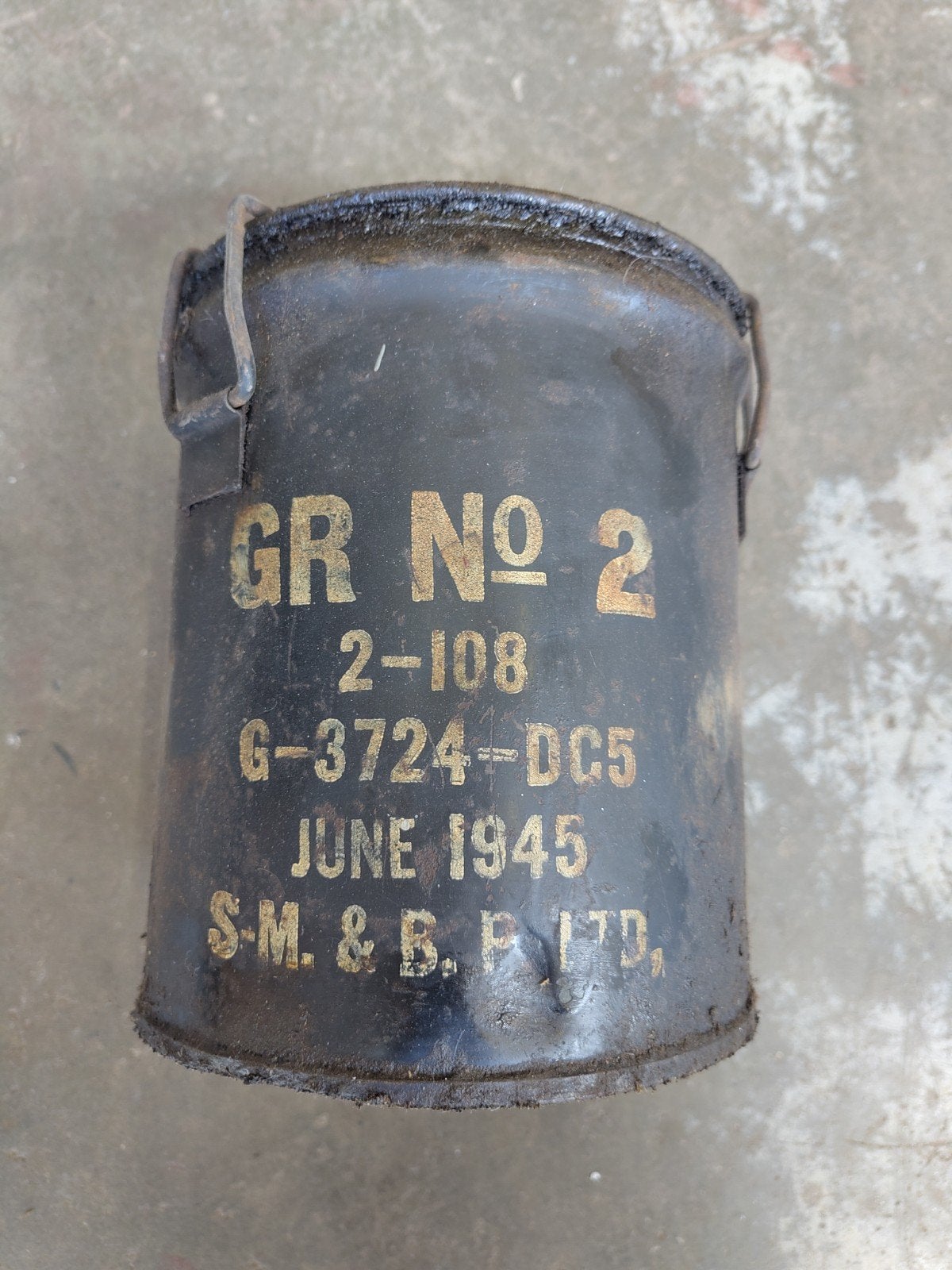 Grease No.2 gedateerd 1945 jeep Dodge gmc ww2 voertuig, Ophalen of Verzenden, Nederland