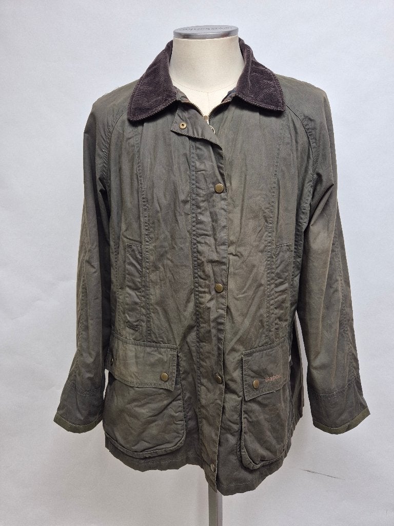 Barbour dames wax jas 'Flyweight Tartan Beadnell' 44, Kleding | Dames, Barbour, Maat 42/44 (L), Ophalen of Verzenden, Gedragen