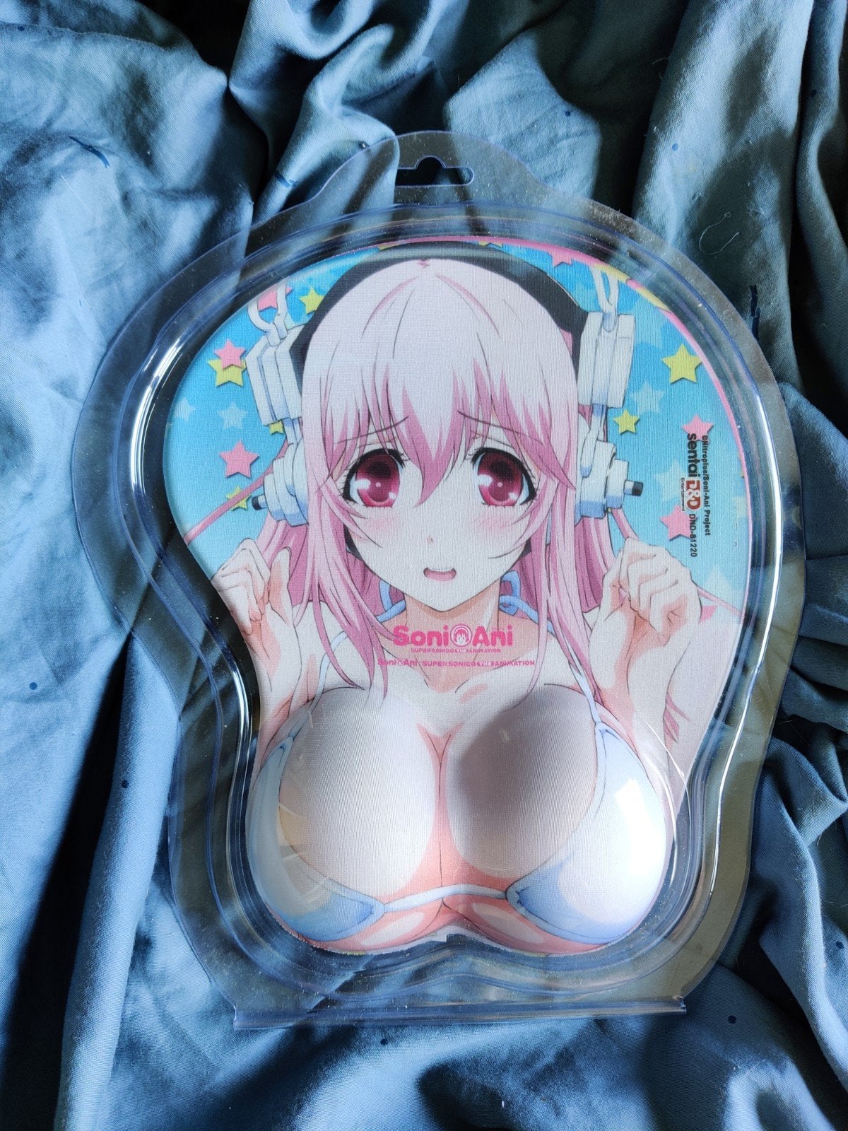 Super Sonico The Animation Oppai Mousepad anime figure, Ophalen of Verzenden, Nieuw