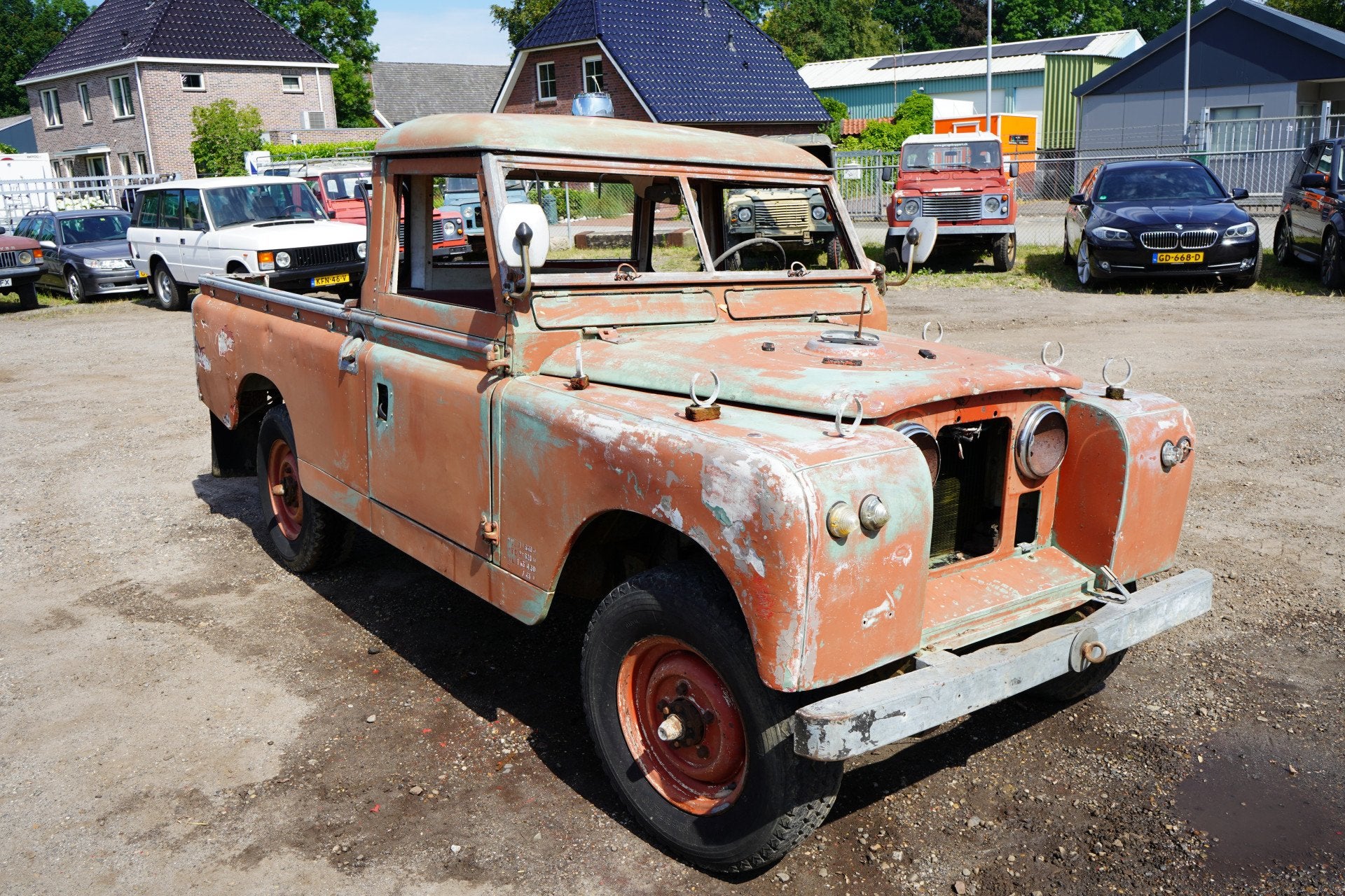 Land Rover 109 serie 2a (bj 1962), Auto's, Oldtimers, Land Rover, Bedrijf, Handgeschakeld, SUV of Terreinwagen