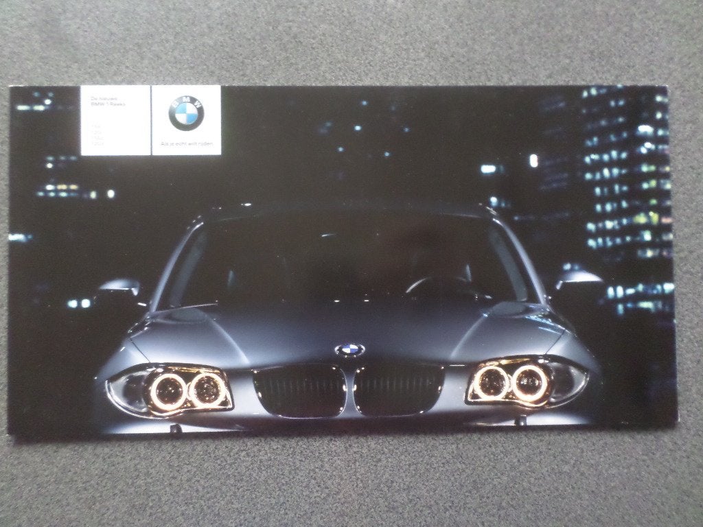 BMW Serie 1 Brochure, Ophalen of Verzenden, Zo goed als nieuw, BMW