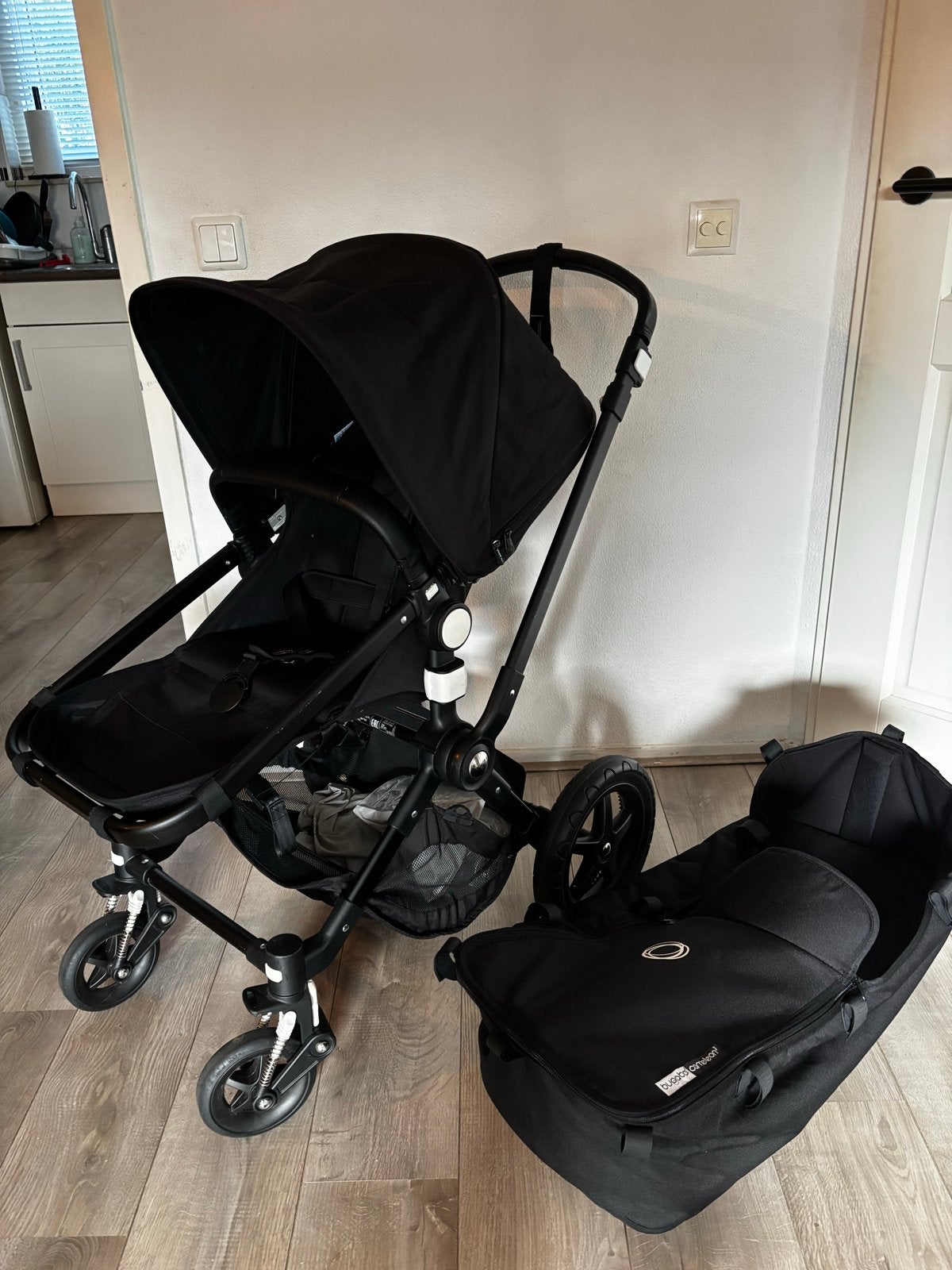 Bugaboo Cameleon 3 kinderwagen met zitje en ligbak, Gebruikt, Bugaboo, Ophalen of Verzenden, Combiwagen