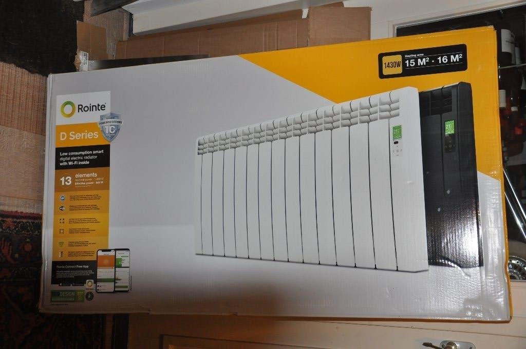 Rointe D series digitale elektrisch wifi verwarming radiator, Ophalen, 30 tot 80 cm, Hoog rendement (Hr), Radiator