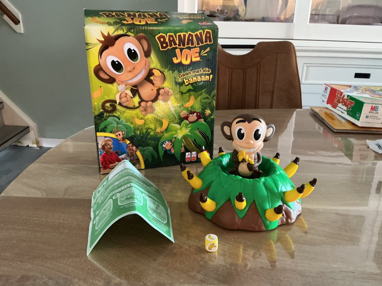 Banana joe spel, Hobby en Vrije tijd, Gezelschapsspellen | Bordspellen, Drie of vier spelers, Ophalen, Zo goed als nieuw