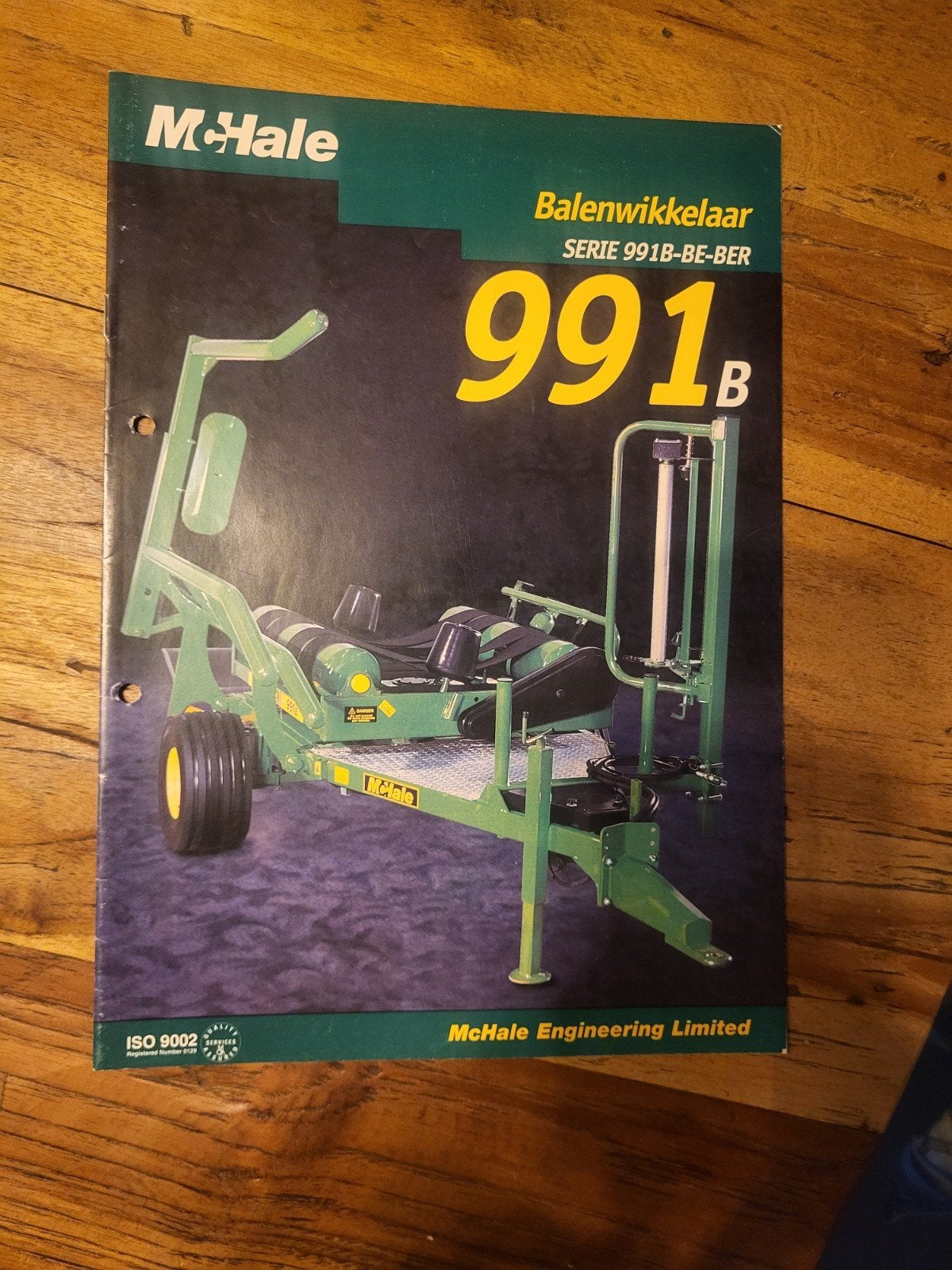 tractor folder McHale 991 B balenwikkelaar, Ophalen of Verzenden, Zo goed als nieuw