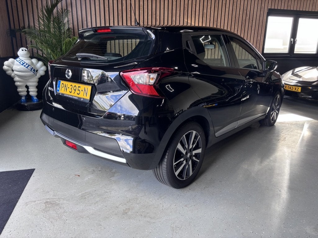 Nissan Micra 1.5 dCi Acenta Navi | CAMERA |, Gebruikt, Euro 6, 96 €/maand, Zwart