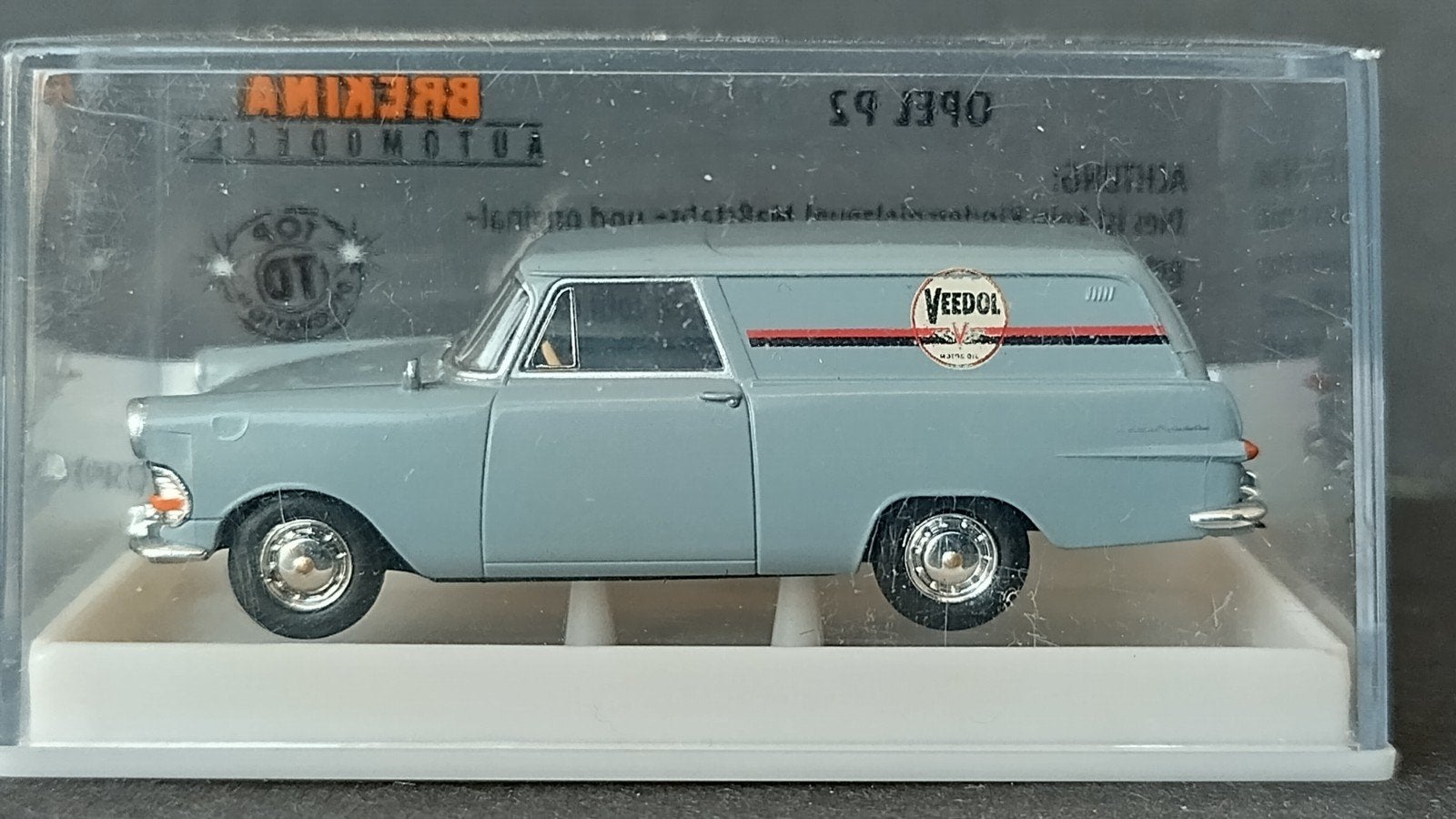 Opel Rekord P1 Veedol 1;87 H0 Brekina Pol, Auto, ., Nieuw, Ophalen of Verzenden