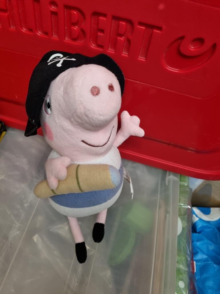 Pepa pig piraten knuffel nr 23, Ophalen of Verzenden, Overige typen