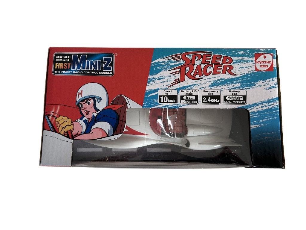 Kyosho First Mini-Z 1:28 Speed Racer GoGoGo, Hobby en Vrije tijd, Nieuw, Ophalen of Verzenden, Auto onroad, Nitro