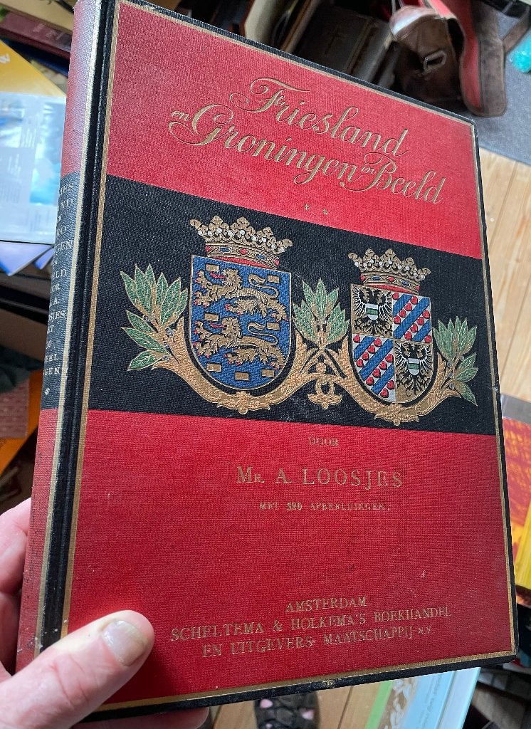 Friesland en Groningen in beeld - Mr. A. Loosjes, Ophalen of Verzenden, Gelezen, Mr. A. Loosjes