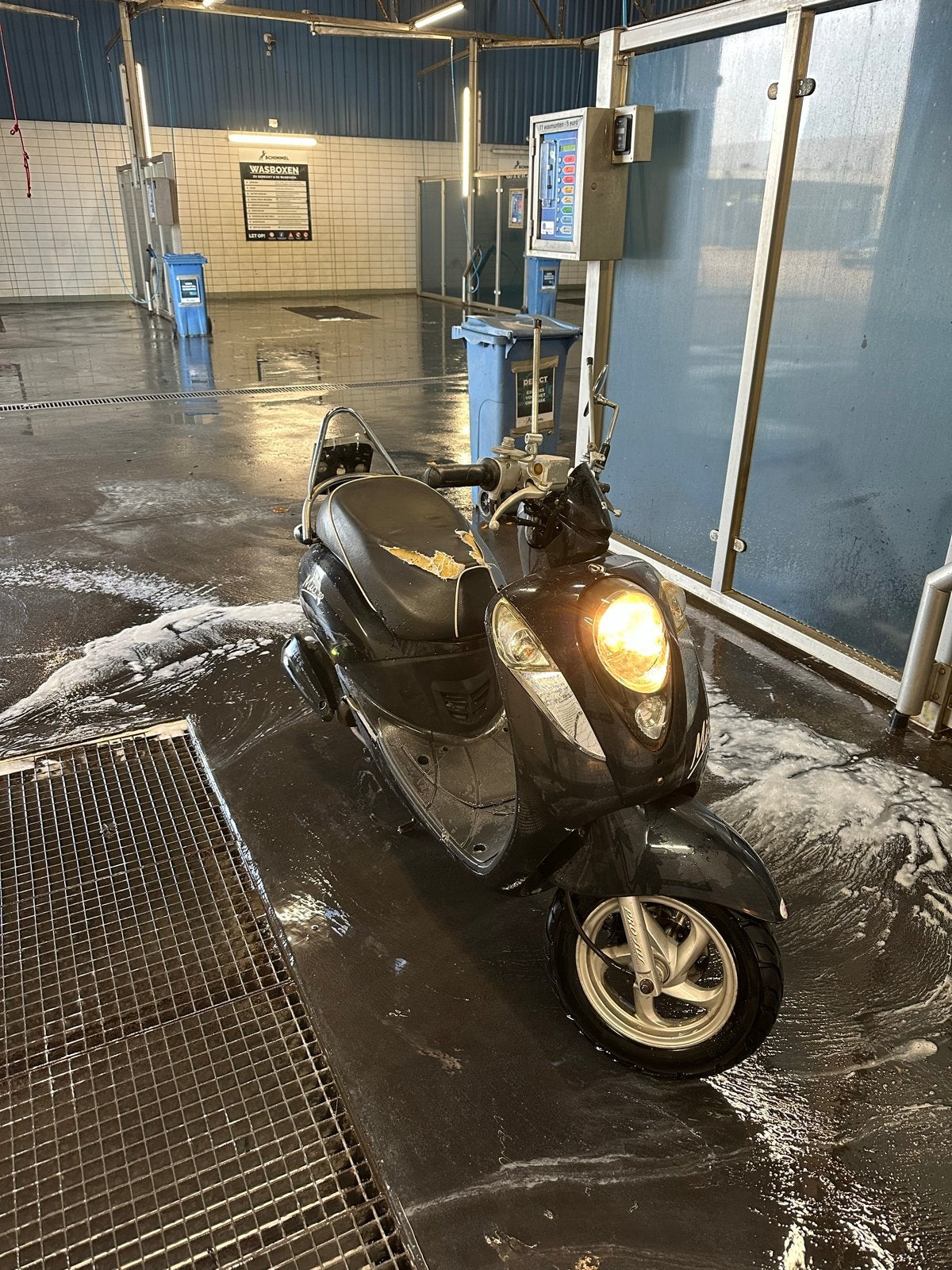 Sym Mio 50 scooter - Zwart, Gebruikt, Fietsen en Brommers, Gebruikt, Benzine, Maximaal 25 km/u, Ophalen