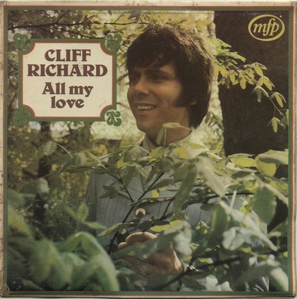 LP - Cliff Richard ‎– All My Love, Cd's en Dvd's, Vinyl | Rock, LP, Gebruikt, Ophalen of Verzenden, Poprock