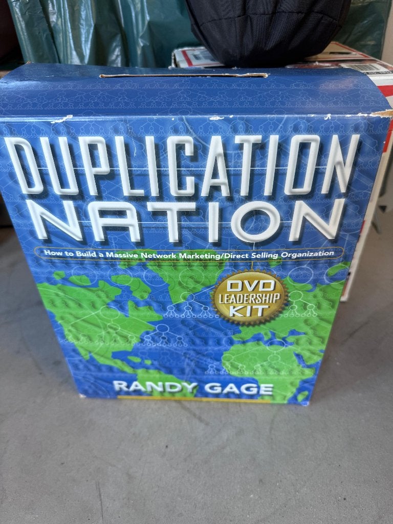 Duplication Nation DVD Album\Leadership training\Randy Gage, Vanaf 18 jaar, Engels, Overige genres, Ophalen of Verzenden