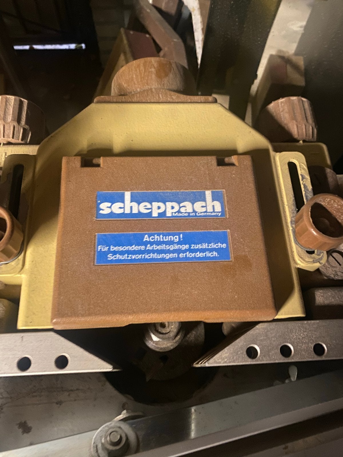 Scheppach vlak- en vandiktebank, Doe-het-zelf en Verbouw, Ophalen, Zo goed als nieuw, Elektrisch