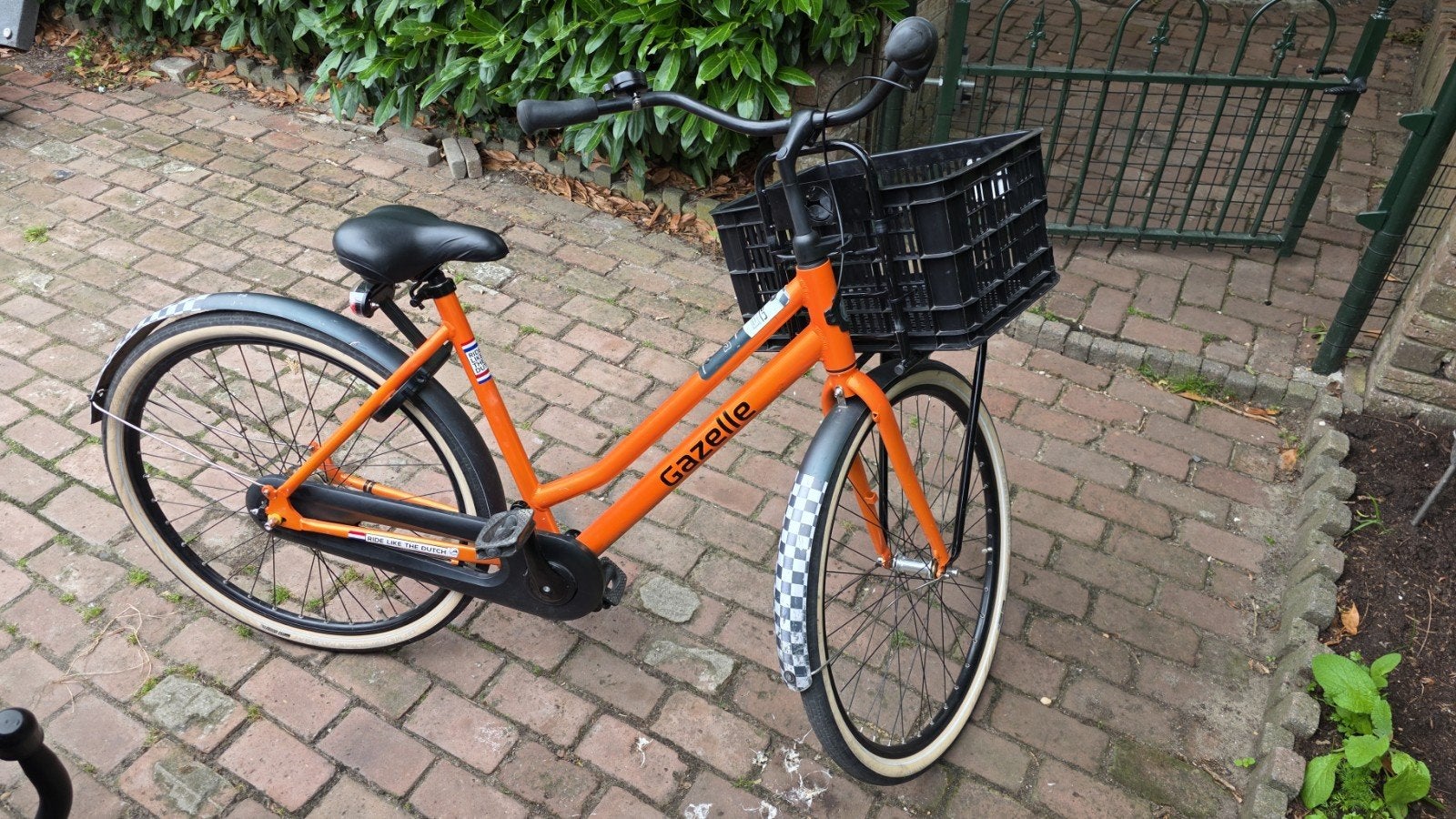 Gazelle Grand prix dutch Zandvoort Damesfiets 7 Versnellinge, Ophalen, Terugtraprem, Versnellingen, 56 cm of meer