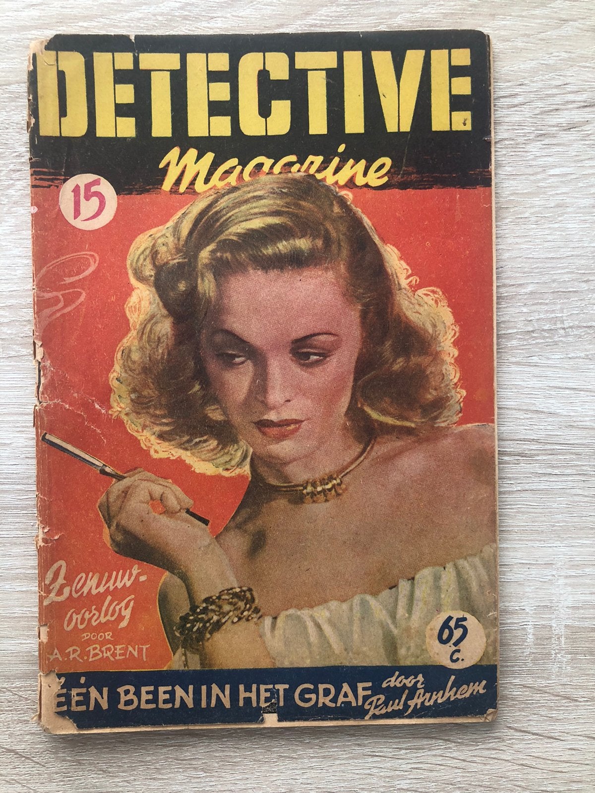 Detective Magazine nr 15 uit 1948, Ophalen of Verzenden, Gelezen