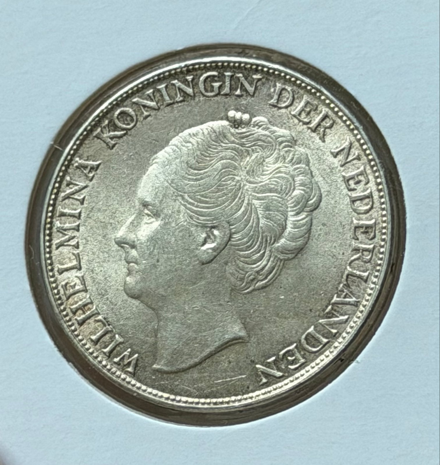 1 Gulden 1944 Koningin Wilhelmina Zilveren Munt, 1 gulden, Verzenden, Zilver, Koningin Wilhelmina