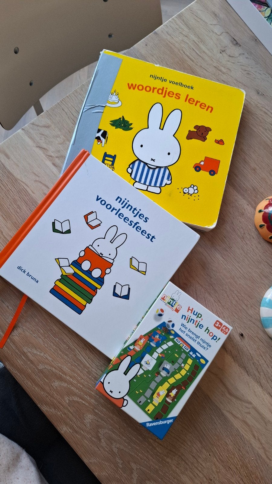 Nijntje Boekjes en Spel: Woordjes Leren, Voorleesfeest & Hup, Boeken, Gelezen, Ophalen of Verzenden, Dick Bruna, 2 tot 3 jaar