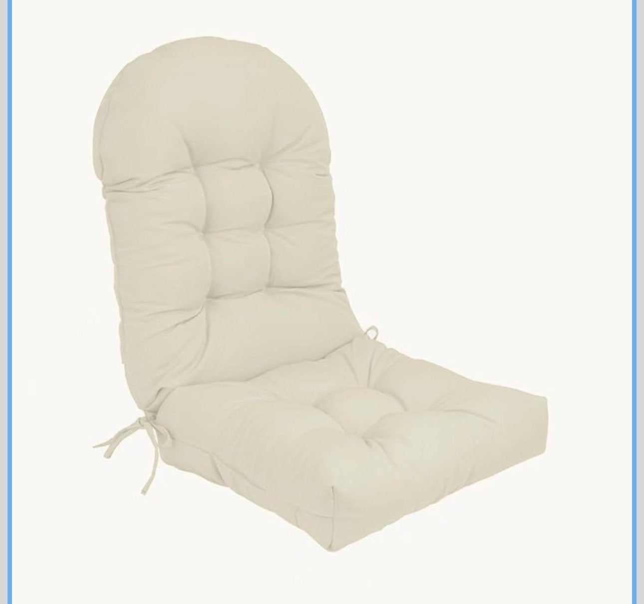 Nieuwe tuinstoel kussens ( 6stuks): beige, Ophalen of Verzenden, Nieuw, Kunststof
