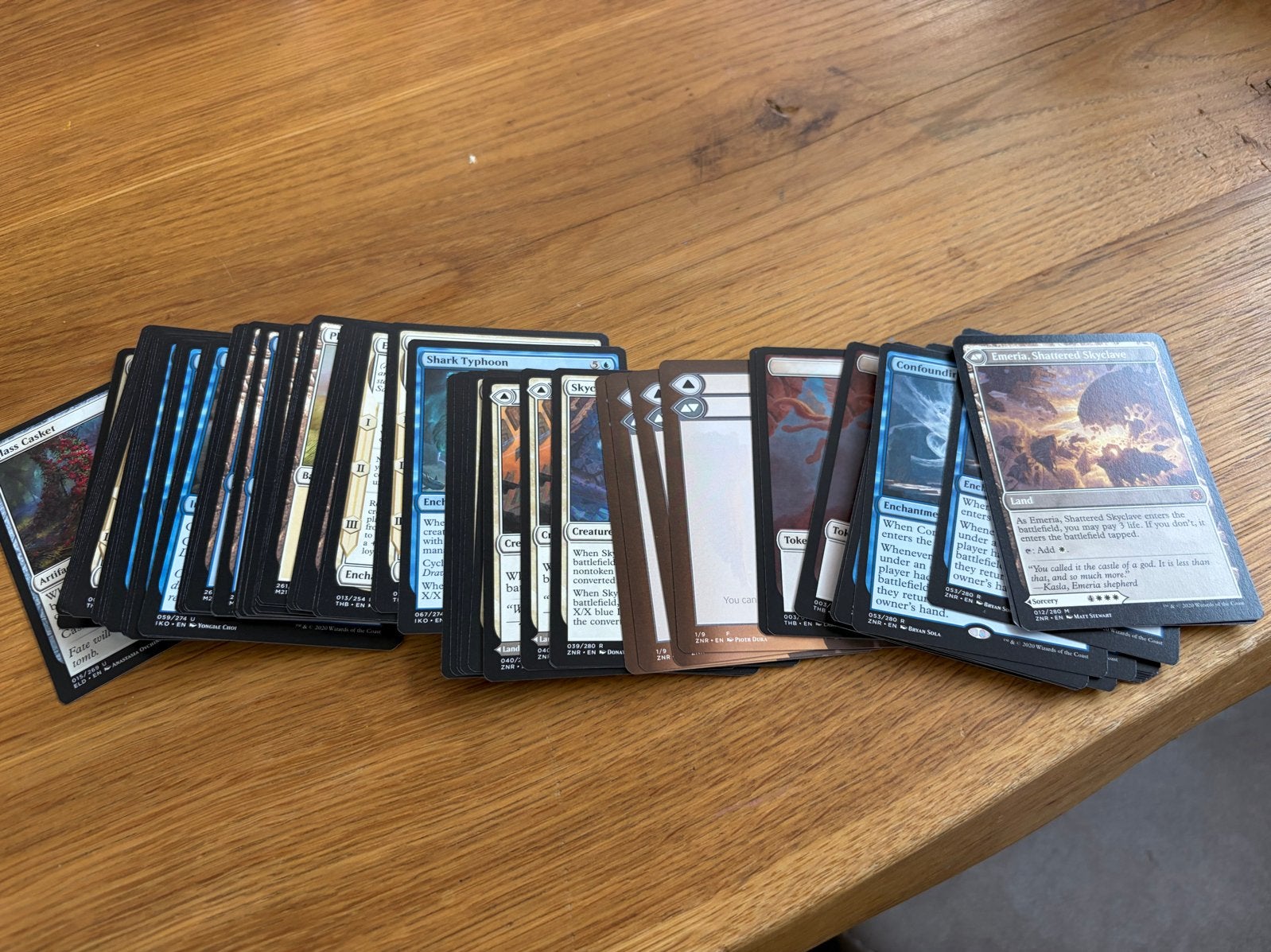 Magic the Gathering kaarten - 80 stuks in doos, Ophalen of Verzenden, Gebruikt, Meerdere kaarten