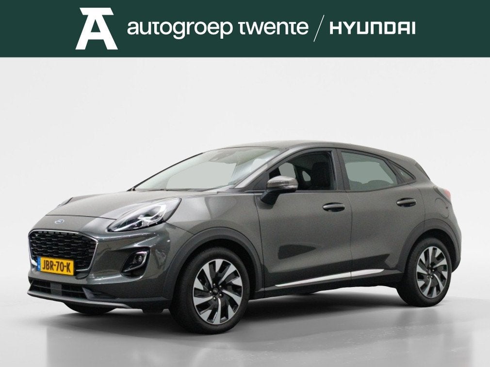 Ford Puma 1.0 EB Hybrid Titanium Automaat | Private lease 43, 12 maanden, Stof, Lichtsensor, 665 kg
