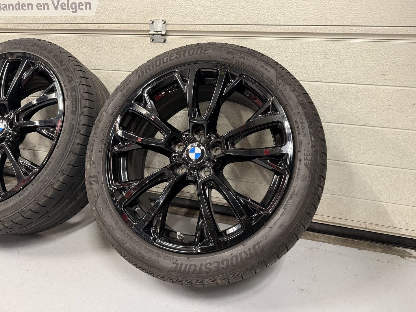 18inch BMW Black M Style Velgen! 5x112 F56 F55 F44 F45 F56 F, 18 inch, Gebruikt, -, -