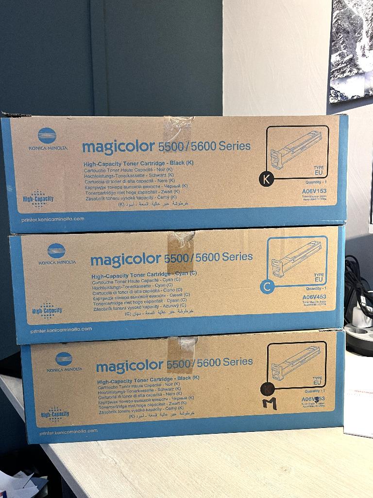 Toner Konica Minolta 5500 / 5600 serie Magicolor, Ophalen of Verzenden, Nieuw, Toner, Konica Minolta