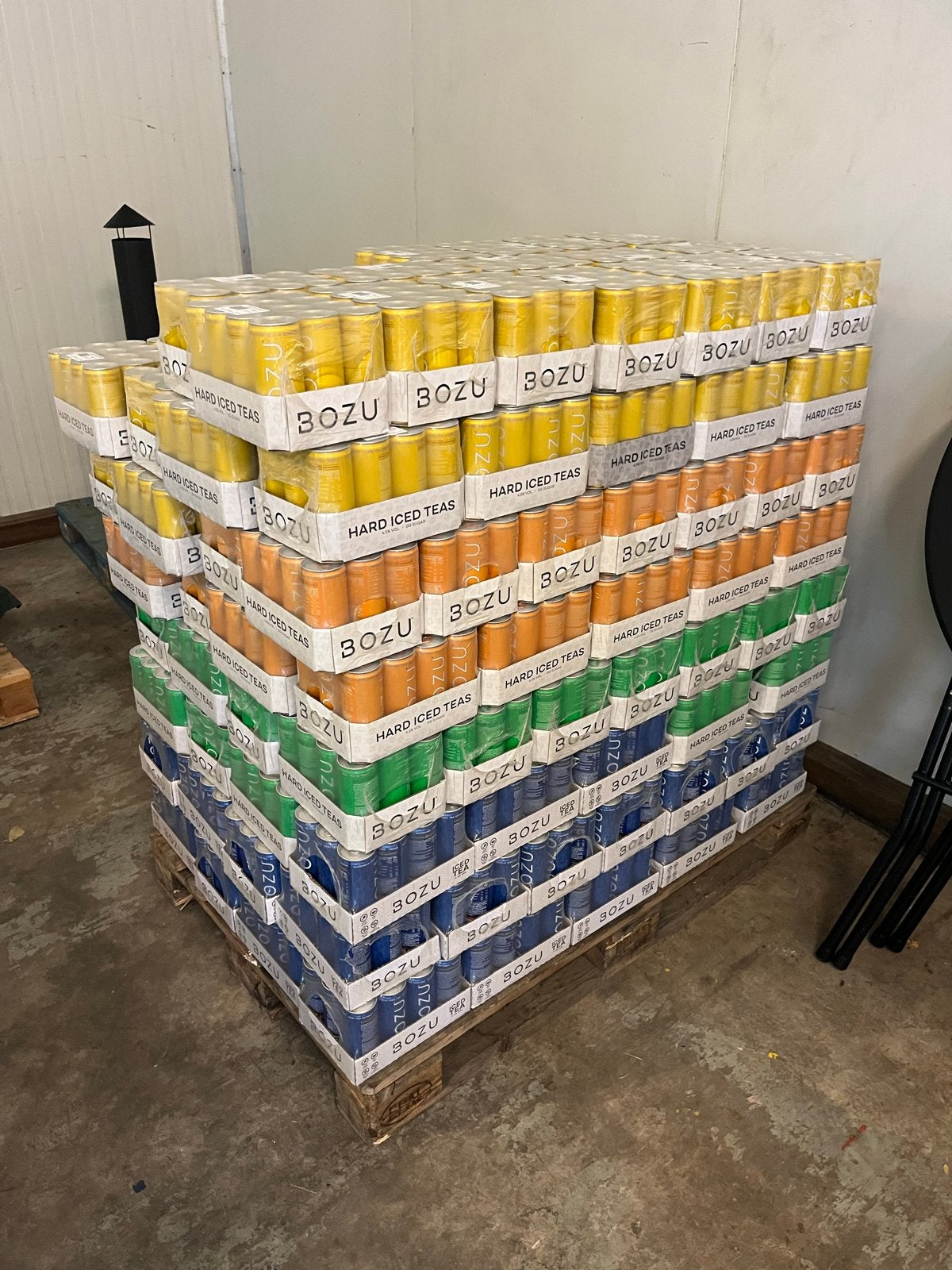 BOZU Hard Iced Tea 4,5% Grote partij tegen inkoopprijs Stelz, Diversen, Levensmiddelen, Ophalen