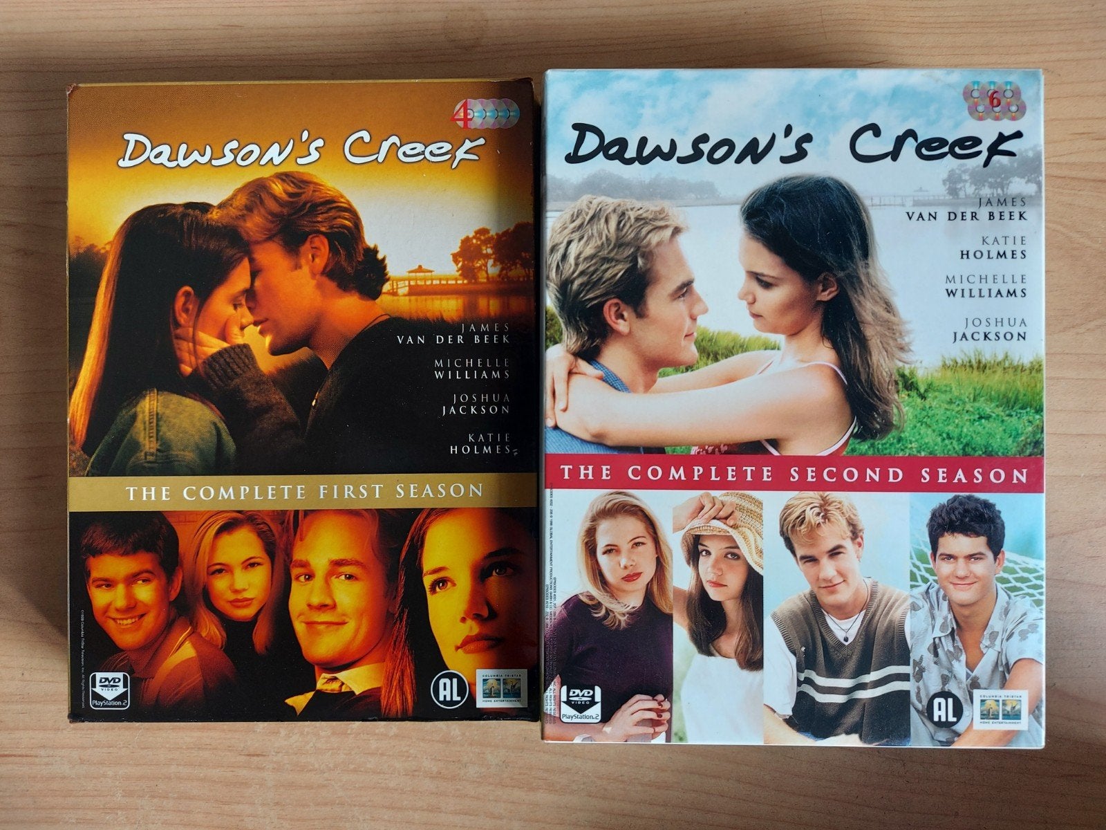 Dawson's Creek Seizoen 1,2,4 en 5 BOX, Cd's en Dvd's, Alle leeftijden, Ophalen of Verzenden, Zo goed als nieuw, Drama
