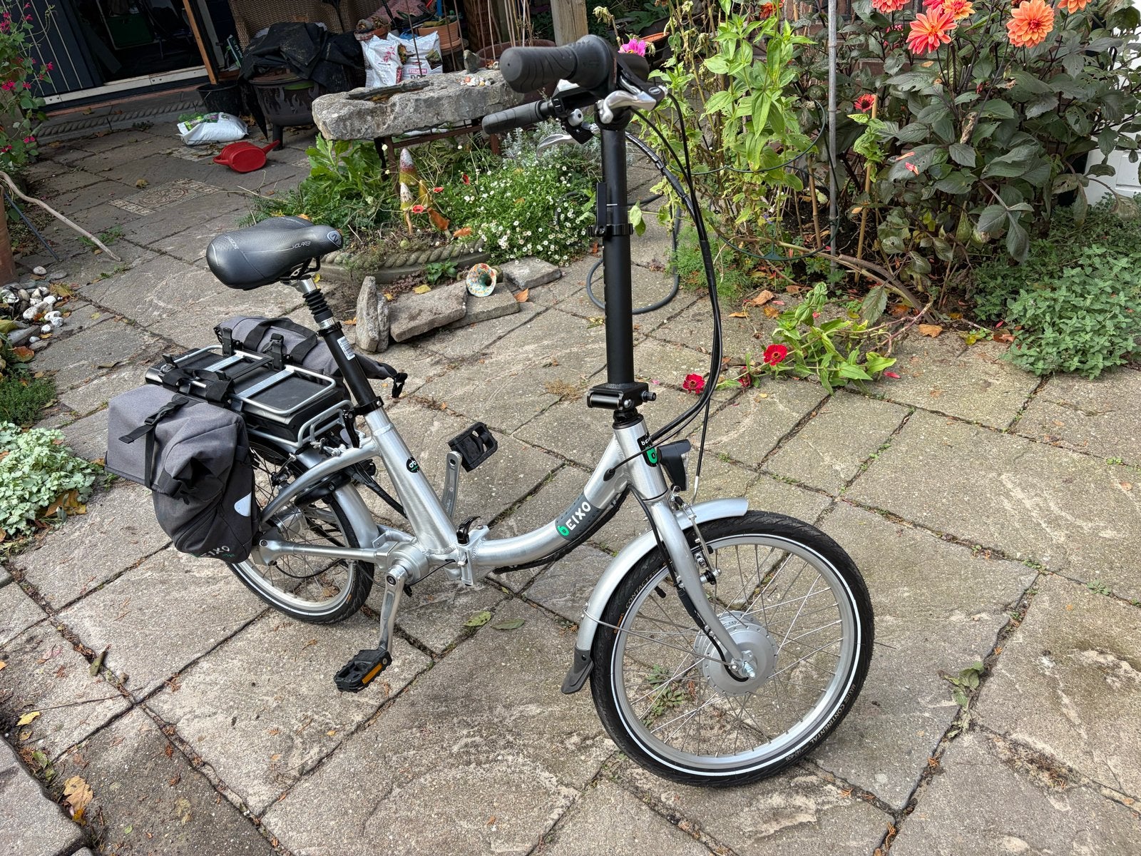 Beixo Compact Electra vouwfiets met comfortpakket, Velgrem, Versnellingen, Zo goed als nieuw, Dames