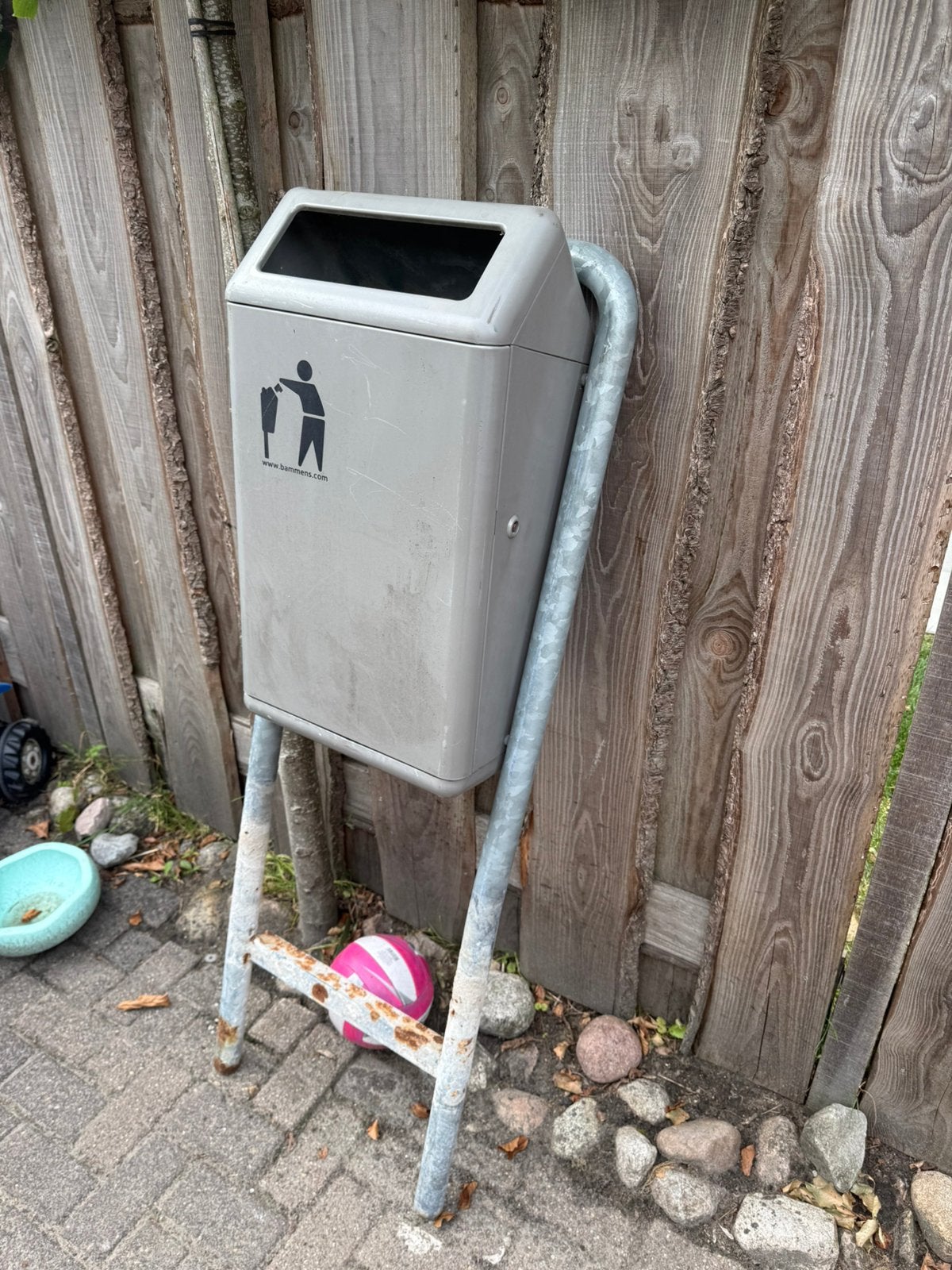 Bammens capitole bak, Huis en Inrichting, Woonaccessoires | Prullenbakken, 40 liter of meer, Ophalen, Zo goed als nieuw, Kunststof